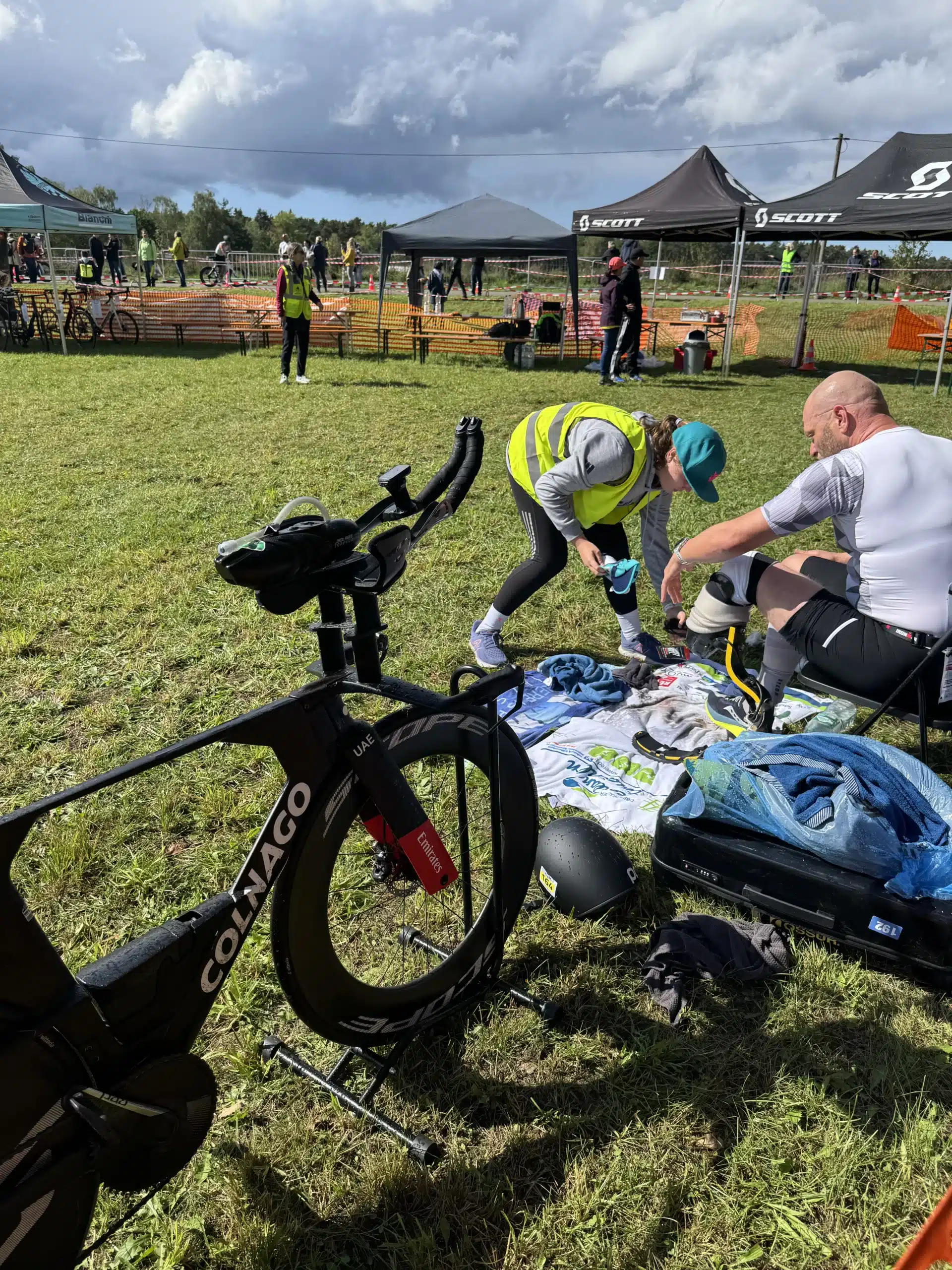Free Wheels - Paratriathlon seenland-triathlon.de Seenland Triathlon