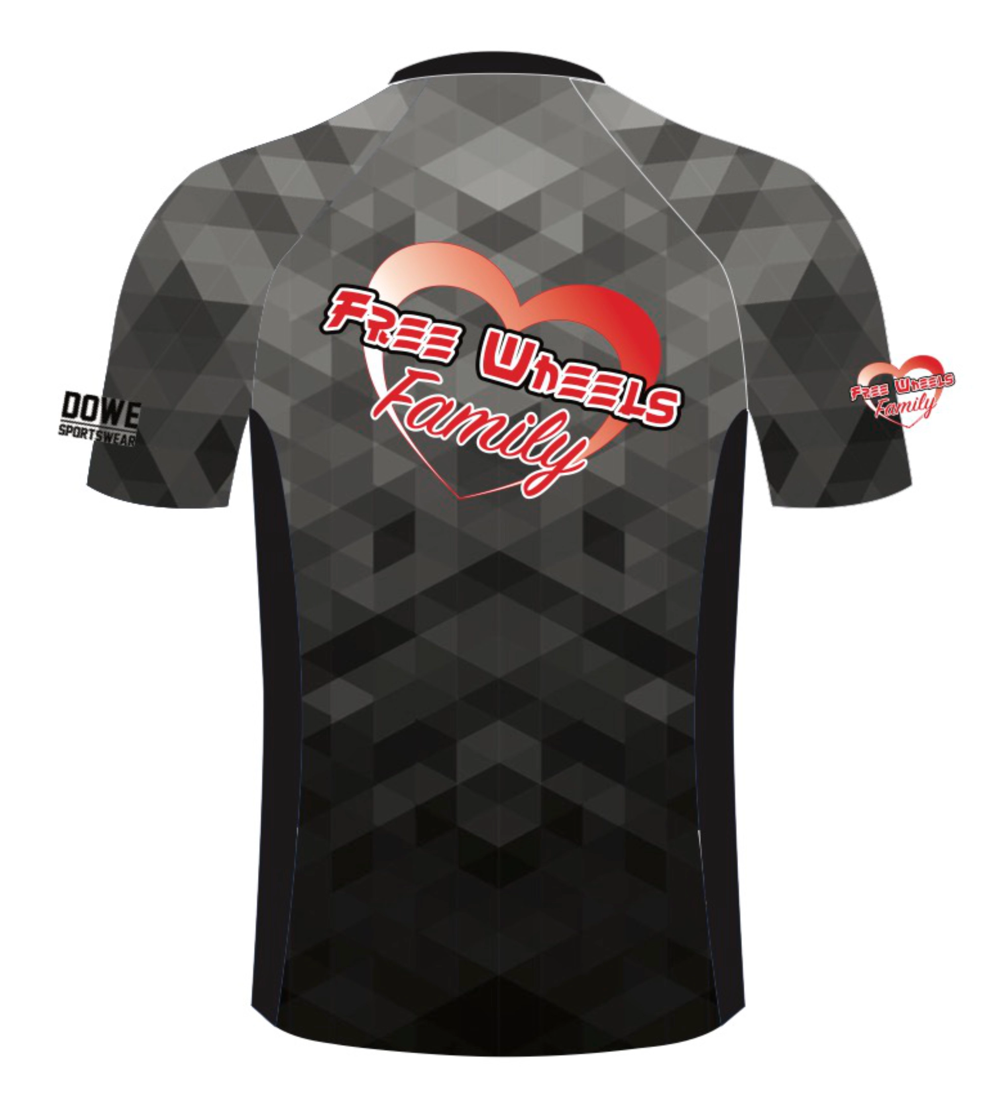 Das Free Wheels Family Laufshirt 2025